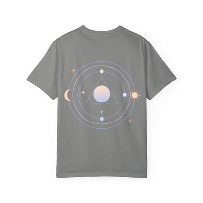 Cosmic Dreams T-Shirt, Unisex Space Tee, Celestial Graphic T-Shirt, Astrology Gift, Vintage-Inspired Apparel