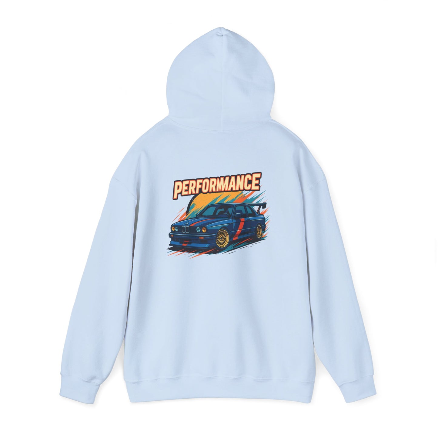 Performance Car Unisex Hoodie - Customizable Streetwear, Gift for Car Lovers, Casual Wear, Birthday Gift, Everyday Comfort