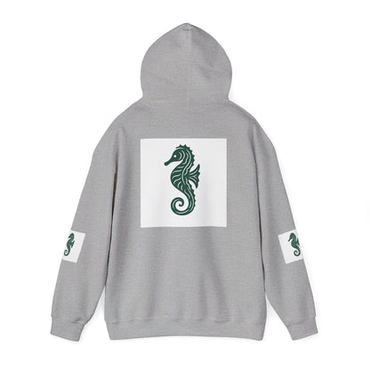 Hoodie I Love Mayotte – Hippocampe Tribal-unisex