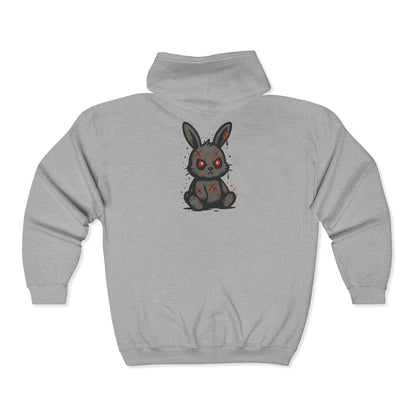 Hoodie “Dark Duality” – Evil Smile & Dark Bunny