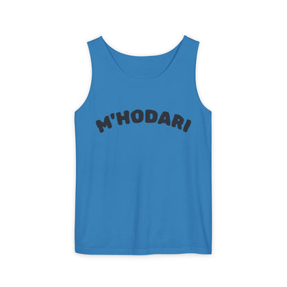 Débardeur “M’Hodari” – Minimaliste & puissant | Esprit Mahorais