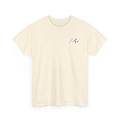 T-shirt “Flower Sketch” – fleur en pointillés noir & blanc