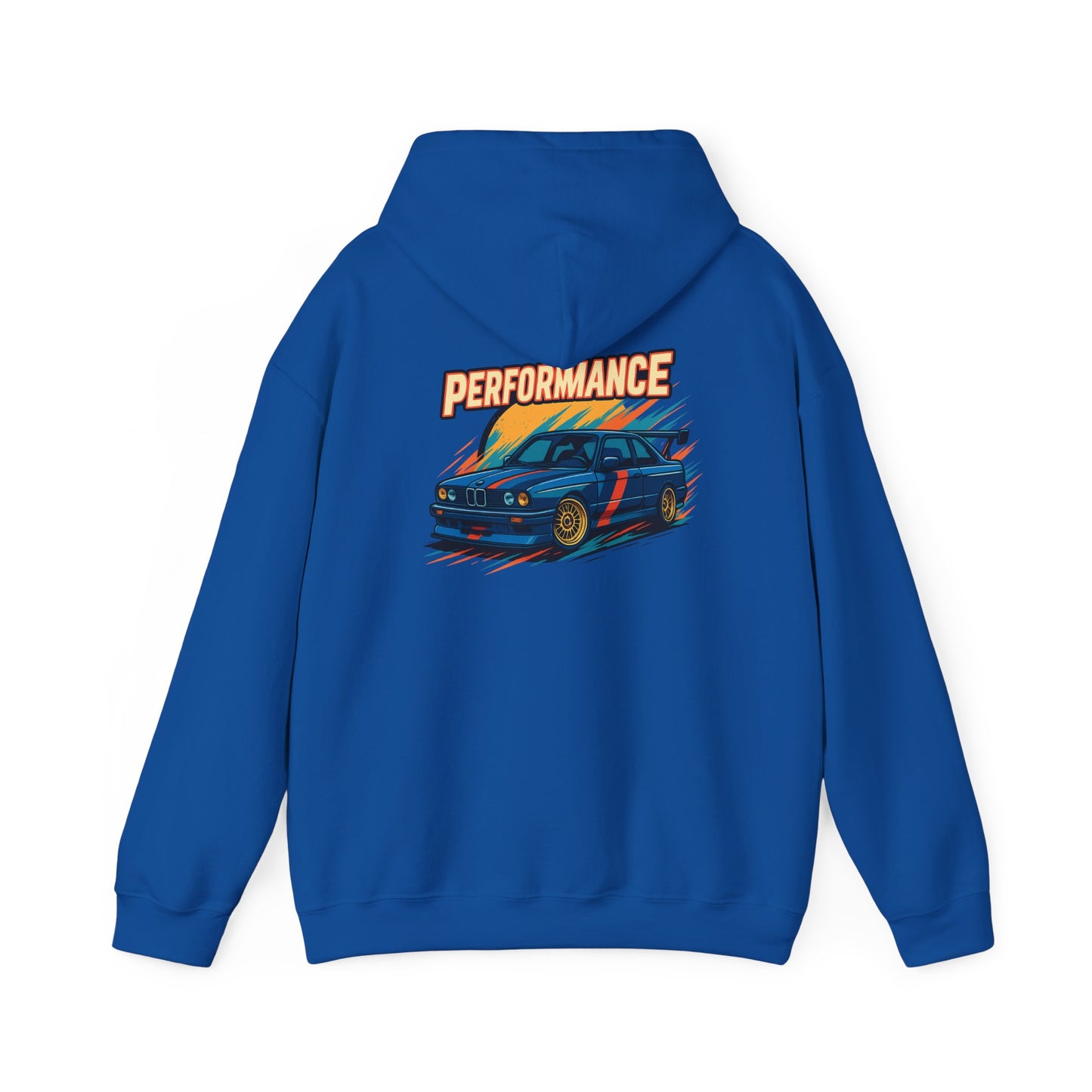 Performance Car Unisex Hoodie - Customizable Streetwear, Gift for Car Lovers, Casual Wear, Birthday Gift, Everyday Comfort