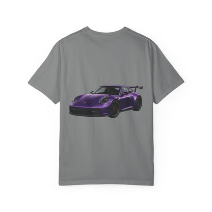 Purple Sports Car Graphic Tee | Unisex T-Shirt for Car Enthusiasts, Gift for Him/Her, Casual Wear, Car Lover Apparel
