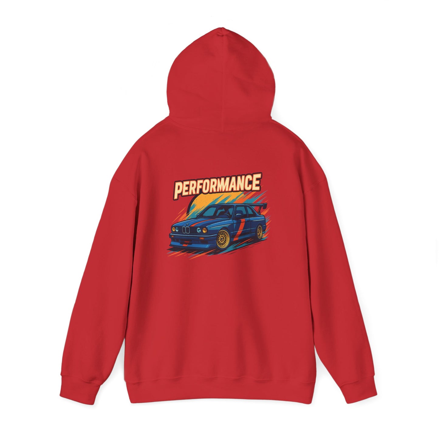 Performance Car Unisex Hoodie - Customizable Streetwear, Gift for Car Lovers, Casual Wear, Birthday Gift, Everyday Comfort