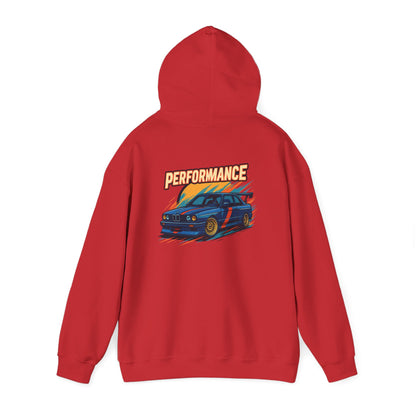 Performance Car Unisex Hoodie - Customizable Streetwear, Gift for Car Lovers, Casual Wear, Birthday Gift, Everyday Comfort