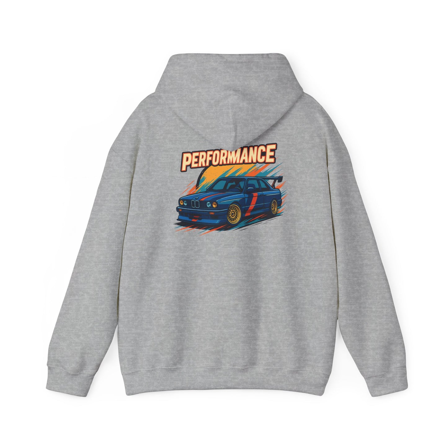 Performance Car Unisex Hoodie - Customizable Streetwear, Gift for Car Lovers, Casual Wear, Birthday Gift, Everyday Comfort