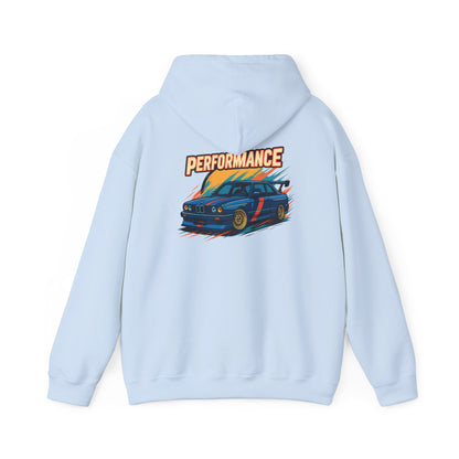 Performance Car Unisex Hoodie - Customizable Streetwear, Gift for Car Lovers, Casual Wear, Birthday Gift, Everyday Comfort