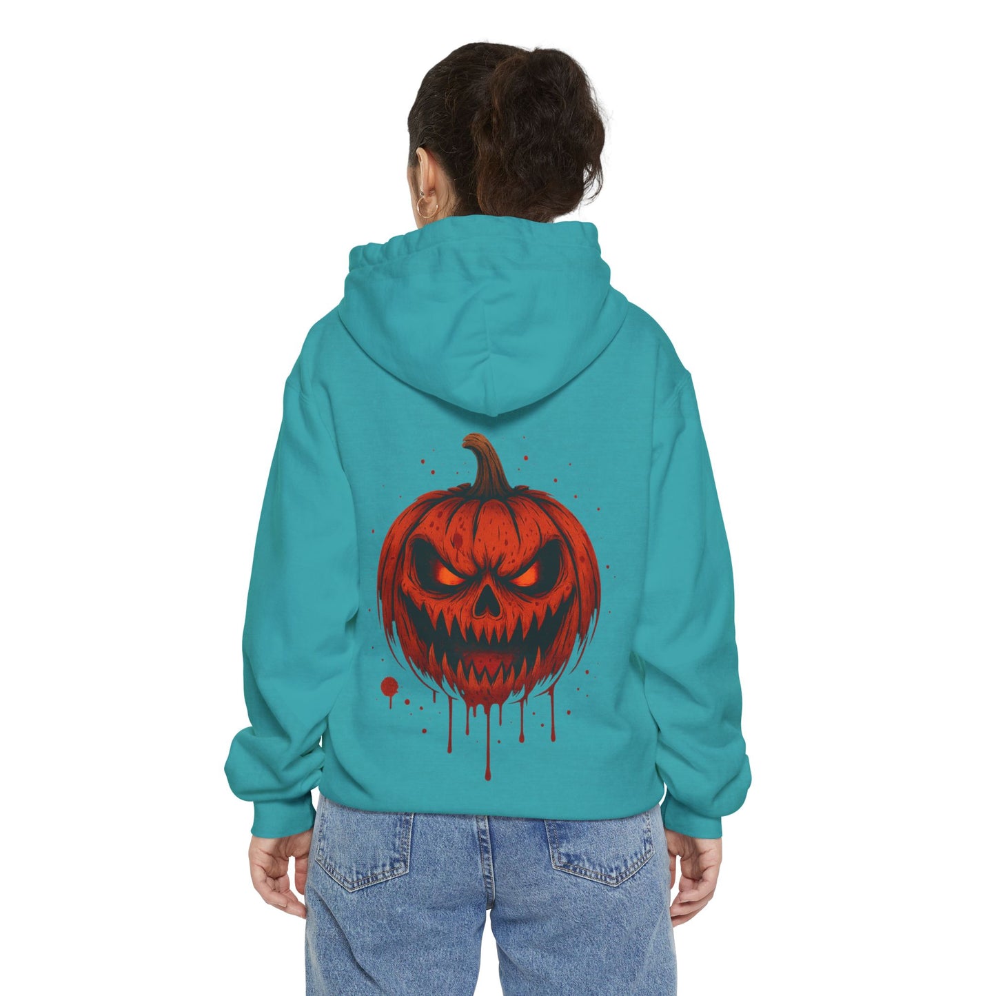 Hoodie “Bloody Pumpkin” – Evil Smile & Halloween Vibes