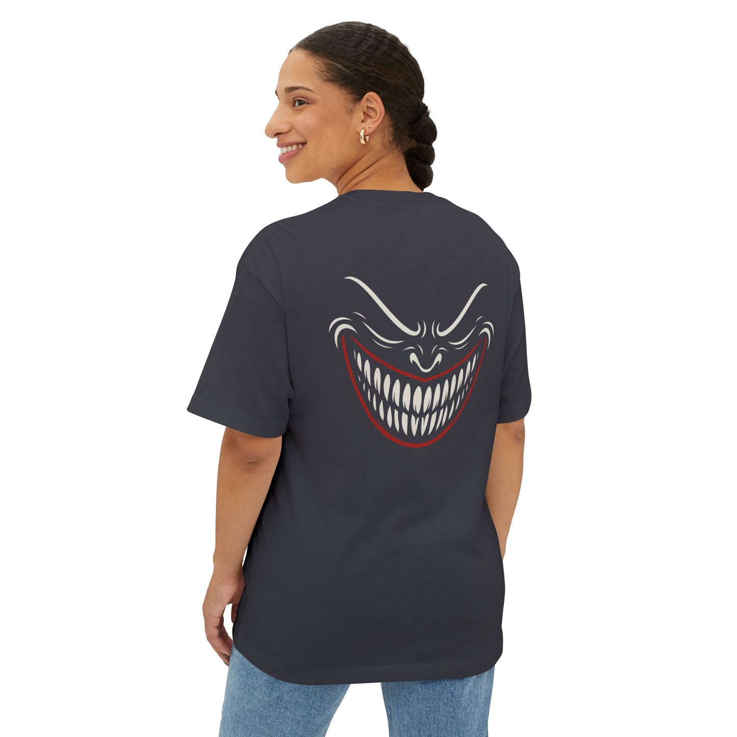 T-shirt “Evil Smile” – Motif sourire démoniaque