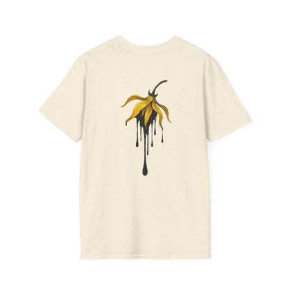 T-shirt unisexe “Fleur qui dégouline”