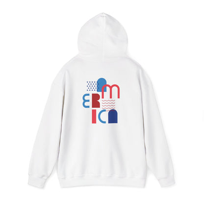 Hoodie  “Americana” – Typographie graphique USA