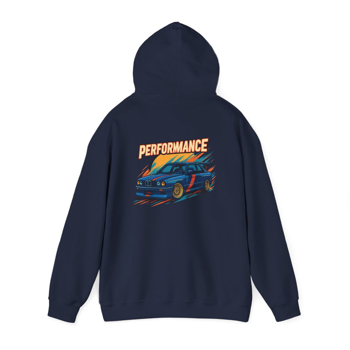 Performance Car Unisex Hoodie - Customizable Streetwear, Gift for Car Lovers, Casual Wear, Birthday Gift, Everyday Comfort