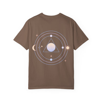 Cosmic Dreams T-Shirt, Unisex Space Tee, Celestial Graphic T-Shirt, Astrology Gift, Vintage-Inspired Apparel