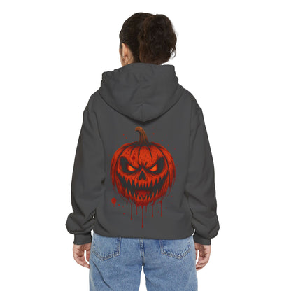 Hoodie “Bloody Pumpkin” – Evil Smile & Halloween Vibes