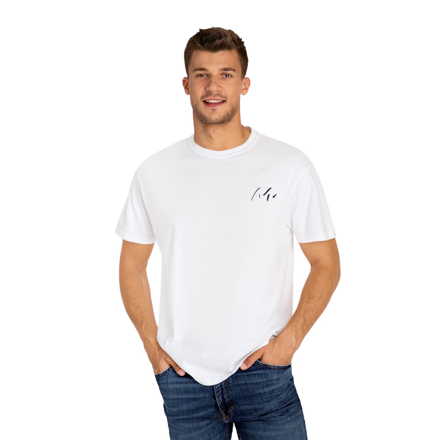 T-shirt casual “Sunset vibes” unisexe