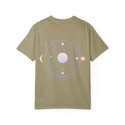 Cosmic Dreams T-Shirt, Unisex Space Tee, Celestial Graphic T-Shirt, Astrology Gift, Vintage-Inspired Apparel